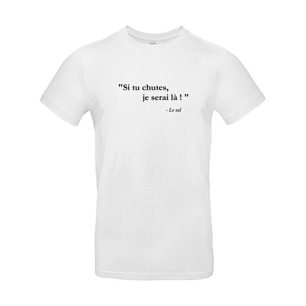 Bim! - T-shirt avec inscription -Homme -B&C - E190 - Thème humour absurde -
