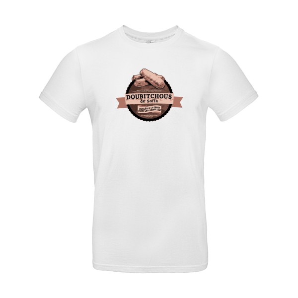 Doubitchous - T-shirt humoristique -Homme -B&C - E190 - Thème le pére noël-