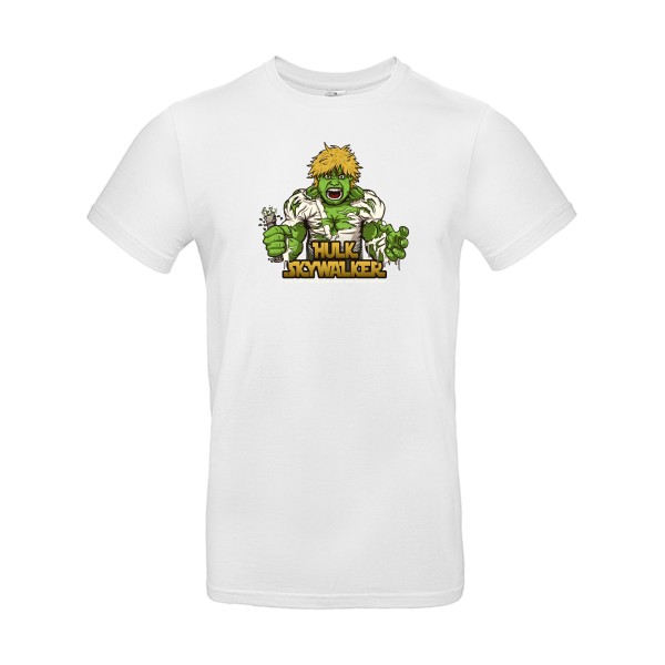 T shirt fun - Hulk Sky Walker -T-shirt - modèle B&C - E190-thème bande dessinée -