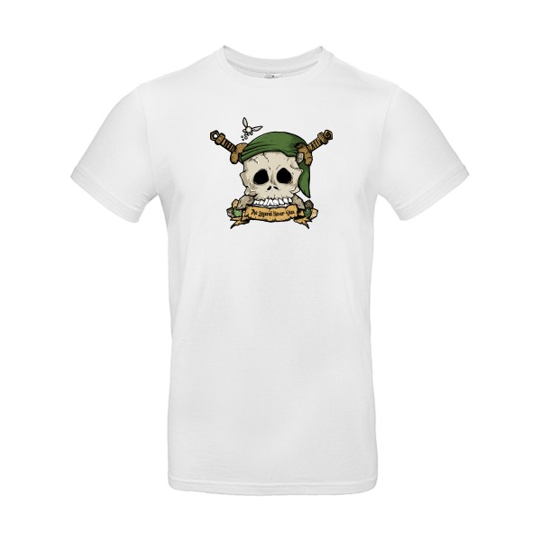 Zelda Skull T-shirt tete de mort -B&C - E190