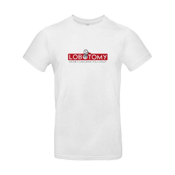 Lobotomy - T-shirt geek Homme  -B&C - E190 - Thème geek et gamer -