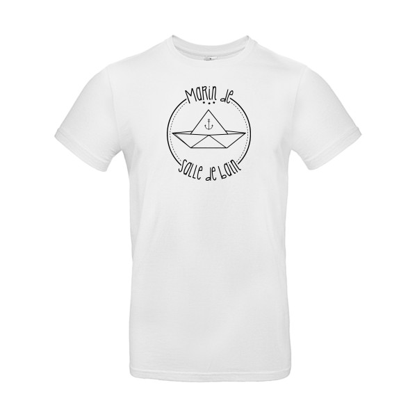 T-shirt original Homme  - Marin de salle de bain - 
