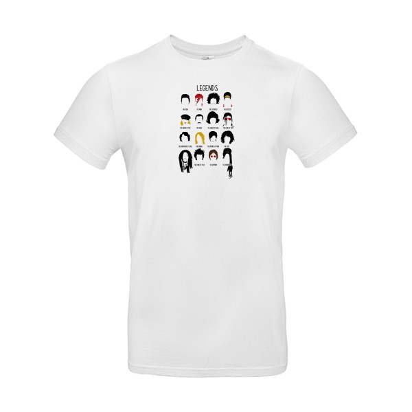 Legends-T-shirt humoristique - B&C - E190- Thème vêtement original -