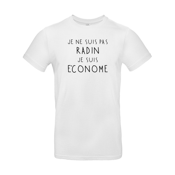 PICSOU - T-shirt geek Homme  -B&C - E190 - Thème humour et finance-