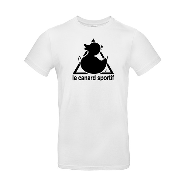 Canard Sportif -T-shirt humoristique - Homme -B&C - E190 -thème  humour et parodie - 