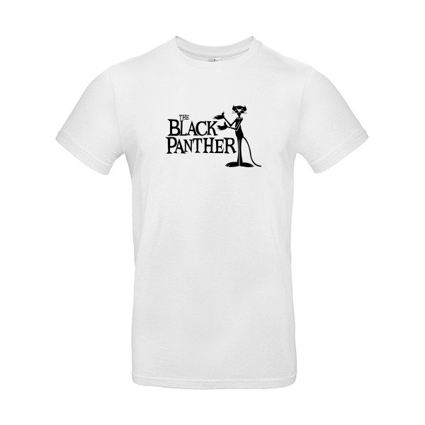 The black panther -T-shirt cool Homme -B&C - E190 -thème  cinema - 