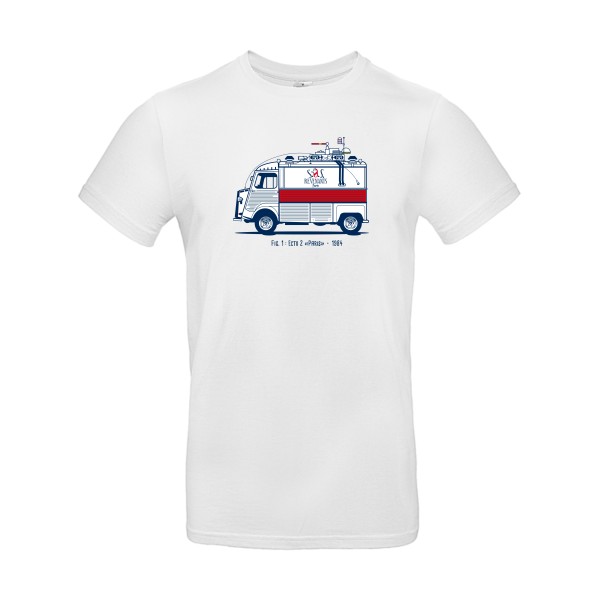 SOS REVENANTS -T-shirt rigolo Homme -B&C - E190 -thème  cinéma et films - 