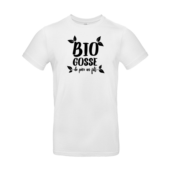 BIO GOSSE  - T-shirt rigolo  - thème tee shirt et sweat écolo -