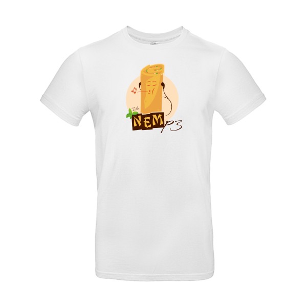 NEMp3-T shirt geek drole - B&C - E190