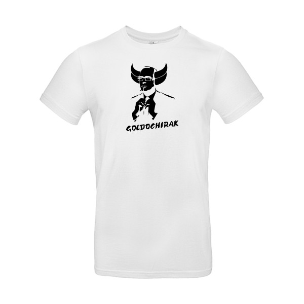 Goldochirak - T-shirt amusant pour Homme -modèle B&C - E190 - thème parodie et politique -