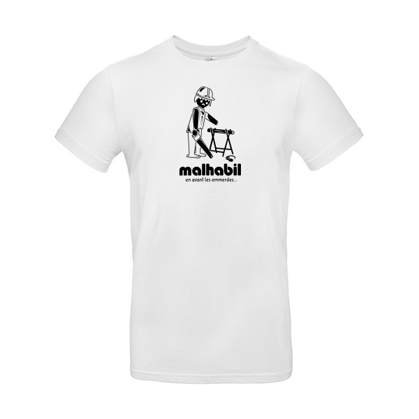 T-shirt Homme humour - Malhabil... - 