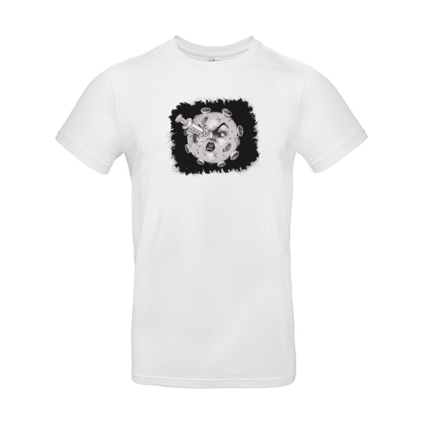 kill the virus-T-shirt fantastique- B&C - E190- Thème covid 19 - 