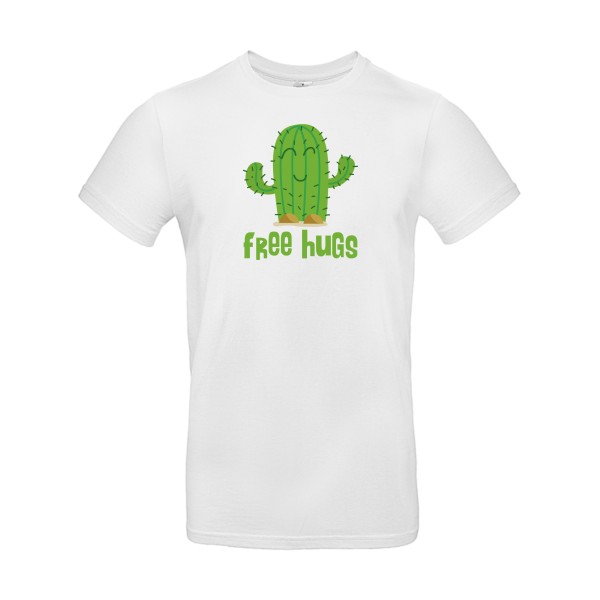 FreeHugs- T-shirt Homme - thème tee shirt humoristique -B&C - E190 -