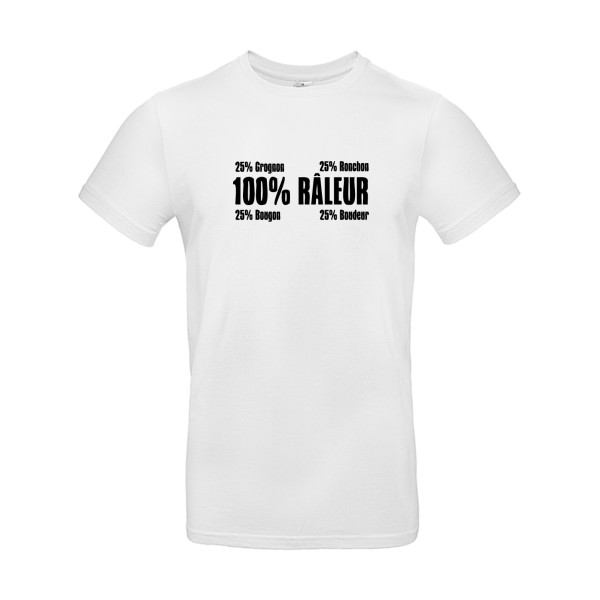Râleur - T-shirt Homme original et drôle  - thème humour-B&C - E190