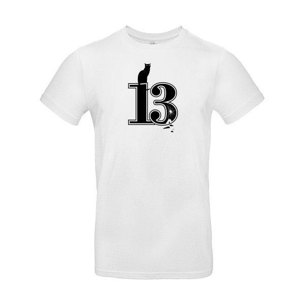 Superstition -T-shirt rock Homme  -B&C - E190 -Thème humour et musique rock -