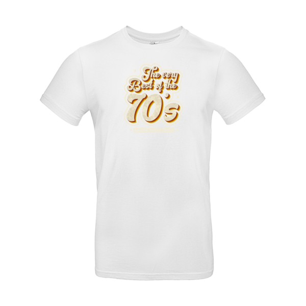 70s - T-shirt original -B&C - E190 - thème année 70 -