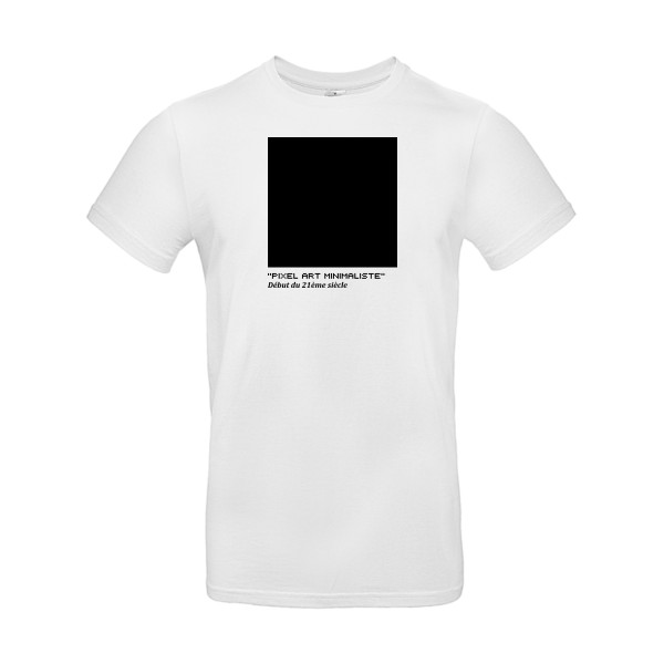 T-shirt Homme original - Pixel art minimaliste -
