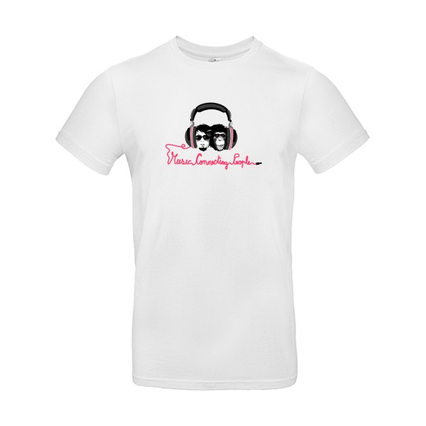 T-shirt original Homme  - Music Connecting People - 
