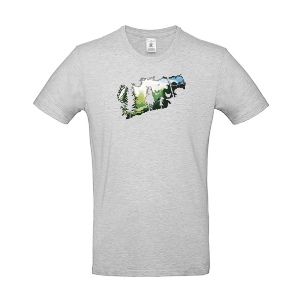 Adventure link-Tee shirt imprimé-B&C - E190