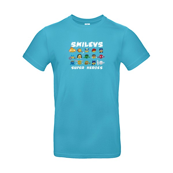 Super Smileys- Tee shirt rigolo - B&C - E190 -