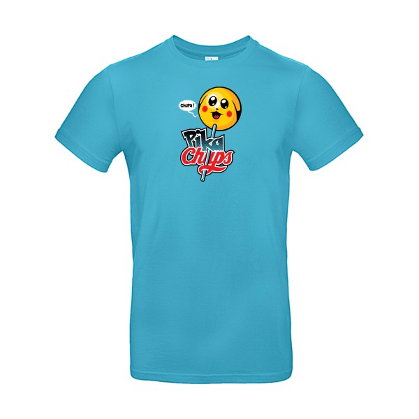 Tee shirt vintage - Pikachups -B&C - E190