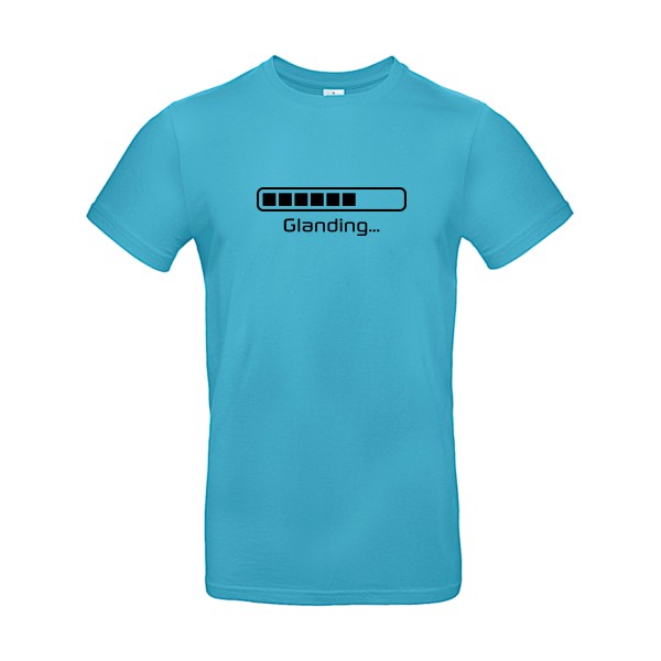 Glanding -tee shirt avec inscription marrante  -B&C - E190