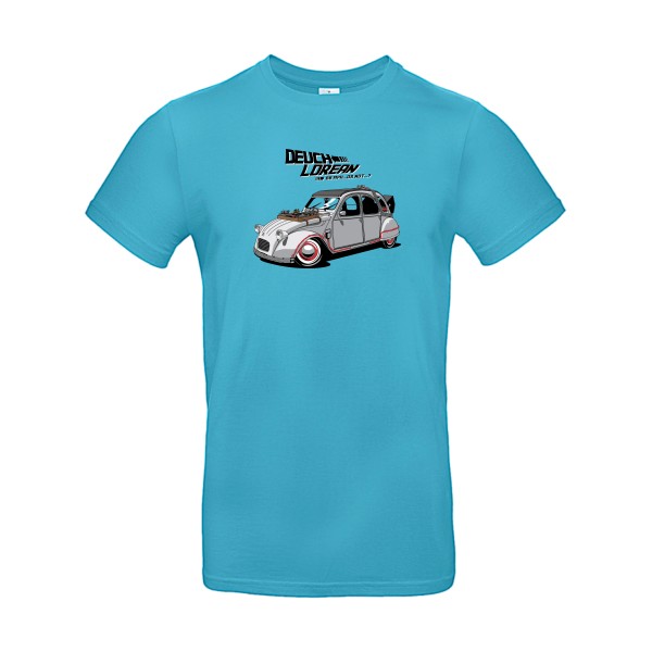 T shirt voiture - DEUCHLOREAN - B&C - E190 -