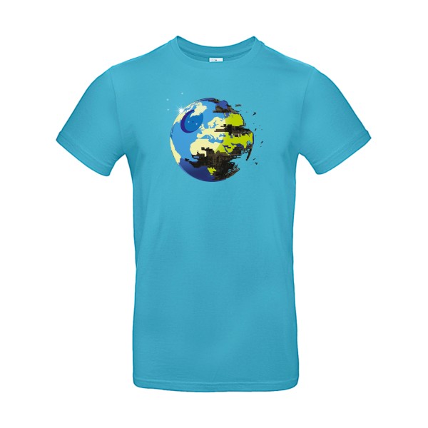 EARTH DEATH - tee shirt original Homme -B&C - E190