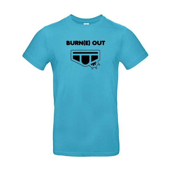 T shirt geek - Burn(e) out - 