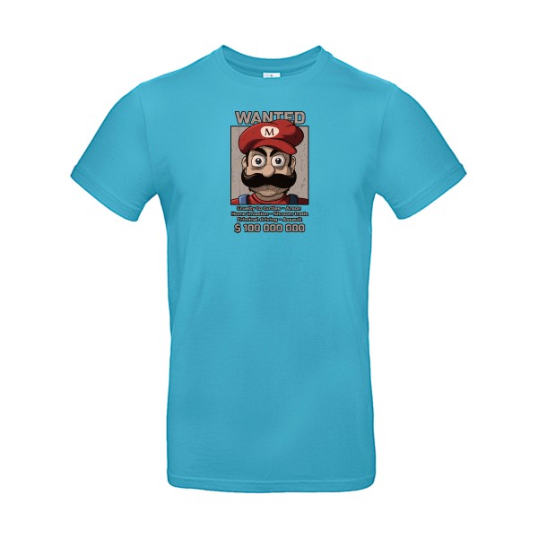 T shirt Geek «Wanted Mario» -