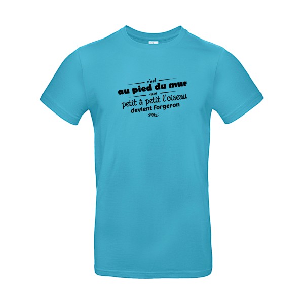 -Proverbe à la con- T shirt avec texte - B&C - E190