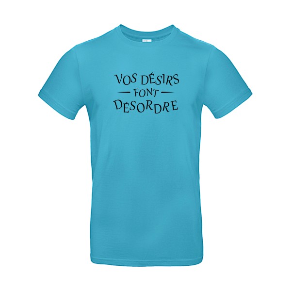 Désordre-T shirt a message drole - B&C - E190