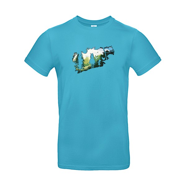 Adventure link-Tee shirt imprimé-B&C - E190