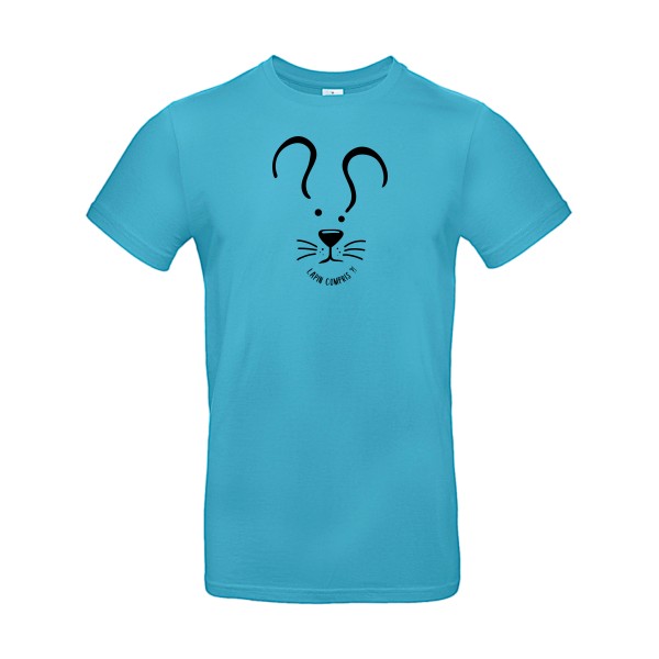  T shirt humour Lapin Compris ?! -B&C - E190