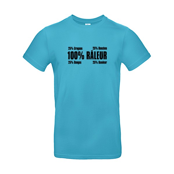Râleur - T-shirt texte humour -