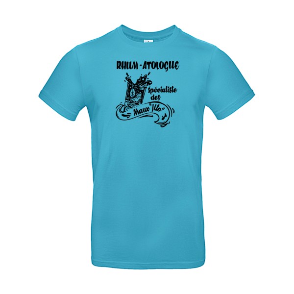 T-shirt alcool Homme - Rhum-atologue -