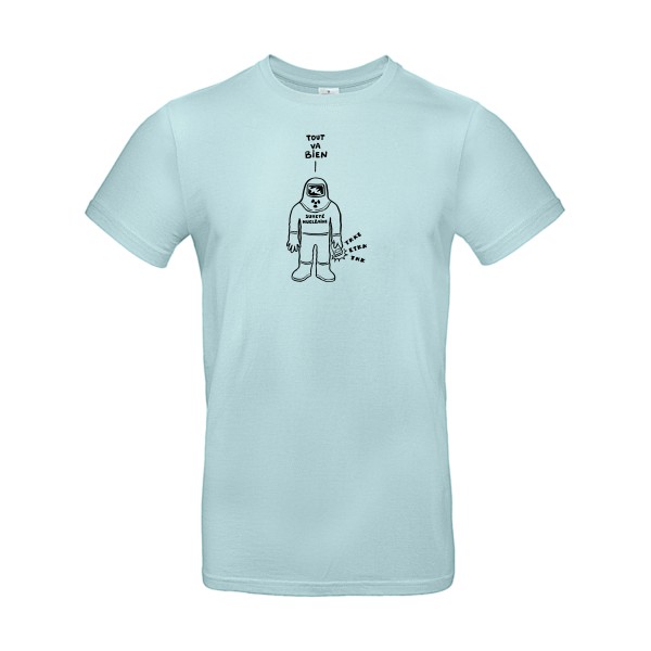 T-shirt Homme original - Nucléaire R.A.S. - 
