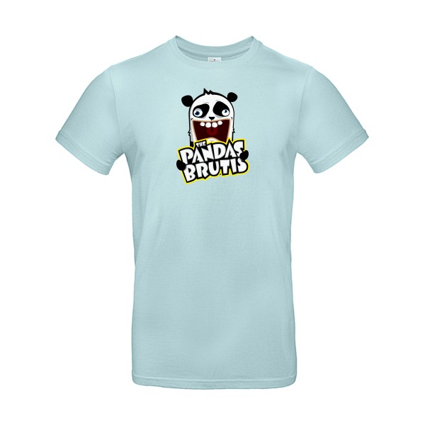The Magical Mystery Pandas Brutis - t shirt idiot -B&C - E190