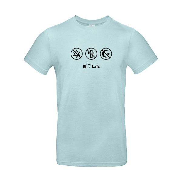 T-shirt geek original Homme  - Laïc - 