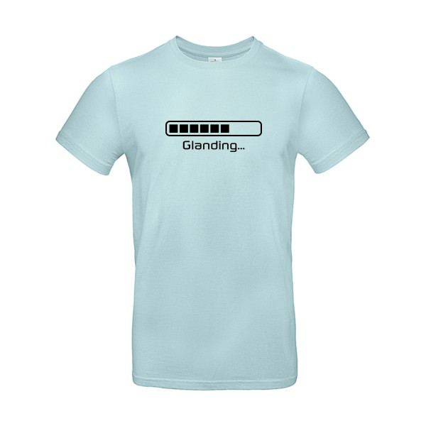 Glanding -tee shirt avec inscription marrante  -B&C - E190