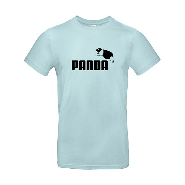 T shirt Homme  PANDA -B&C - E190