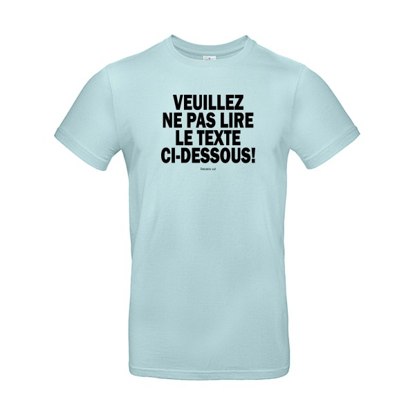 T shirt humour potache - Homme -
