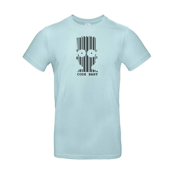 Code Bart- Tee shirt humour -B&C - E190