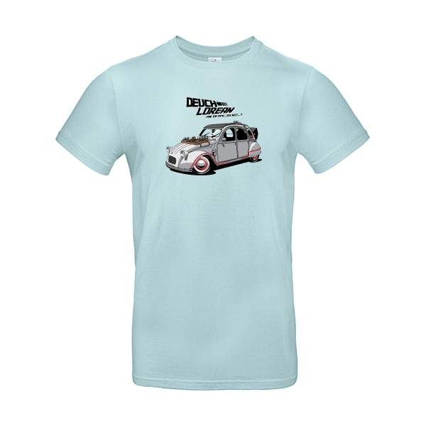 T shirt voiture - DEUCHLOREAN - B&C - E190 -