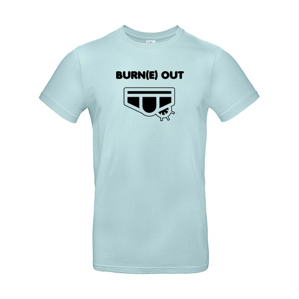 T shirt geek - Burn(e) out - 