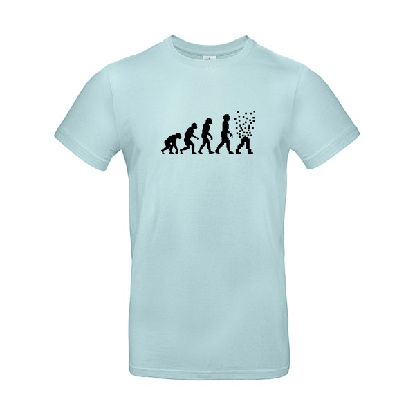 Evolution numerique Tee shirt geek-B&C - E190
