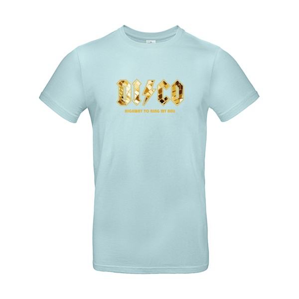 T shirt DISCO -Cadeau sympa-B&C - E190