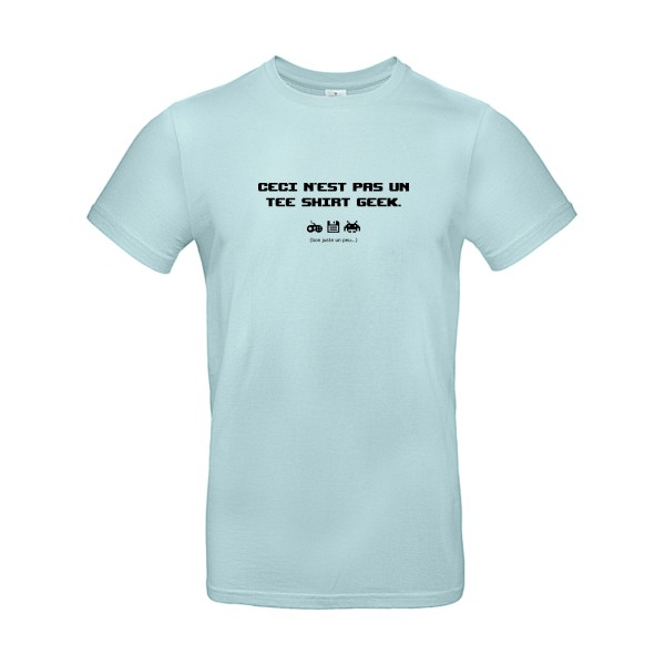 T-shirt geek et drole Homme - NO GEEK SHIRT - 