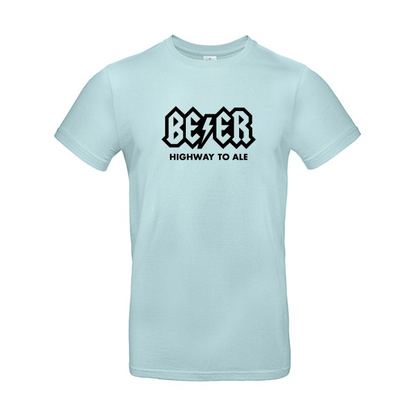 Tee shirt biere - HIGHWAY TO ALE- B&C - E190