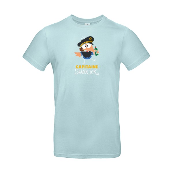 T shirt marin humour - Capitaine Shaddock  -B&C - E190